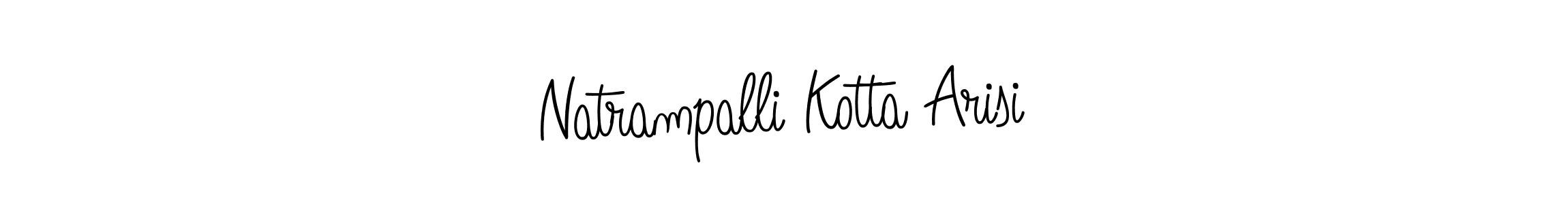 This is the best signature style for the Natrampalli Kotta Arisi name. Also you like these signature font (Angelique-Rose-font-FFP). Mix name signature. Natrampalli Kotta Arisi signature style 5 images and pictures png