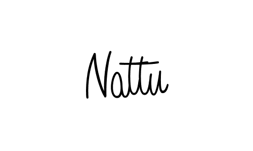 It looks lik you need a new signature style for name Nattu. Design unique handwritten (Angelique-Rose-font-FFP) signature with our free signature maker in just a few clicks. Nattu signature style 5 images and pictures png