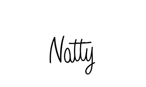 Make a short Natty signature style. Manage your documents anywhere anytime using Angelique-Rose-font-FFP. Create and add eSignatures, submit forms, share and send files easily. Natty signature style 5 images and pictures png