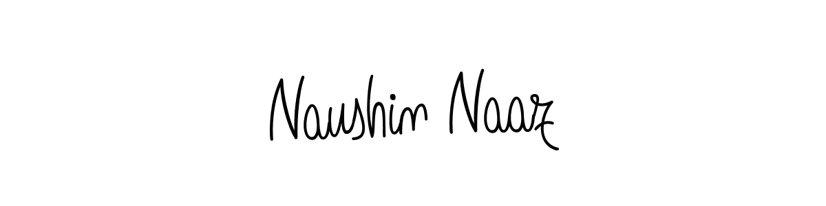 Angelique-Rose-font-FFP is a professional signature style that is perfect for those who want to add a touch of class to their signature. It is also a great choice for those who want to make their signature more unique. Get Naushin Naaz name to fancy signature for free. Naushin Naaz signature style 5 images and pictures png