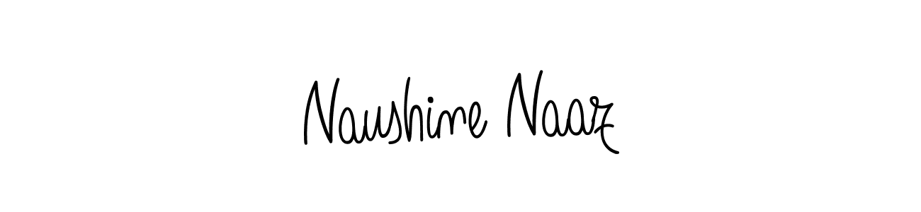 Once you've used our free online signature maker to create your best signature Angelique-Rose-font-FFP style, it's time to enjoy all of the benefits that Naushine Naaz name signing documents. Naushine Naaz signature style 5 images and pictures png