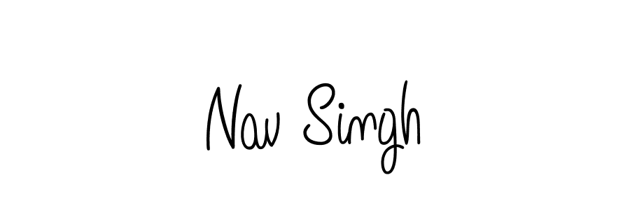 if you are searching for the best signature style for your name Nav Singh. so please give up your signature search. here we have designed multiple signature styles  using Angelique-Rose-font-FFP. Nav Singh signature style 5 images and pictures png