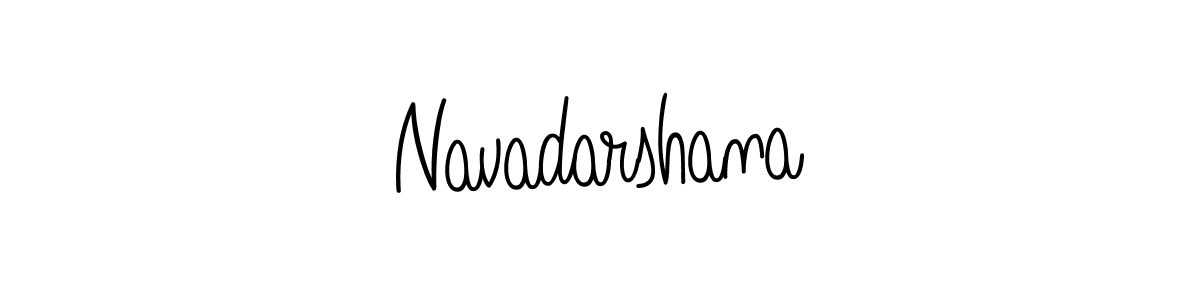 Check out images of Autograph of Navadarshana name. Actor Navadarshana Signature Style. Angelique-Rose-font-FFP is a professional sign style online. Navadarshana signature style 5 images and pictures png