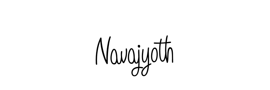 Create a beautiful signature design for name Navajyoth. With this signature (Angelique-Rose-font-FFP) fonts, you can make a handwritten signature for free. Navajyoth signature style 5 images and pictures png