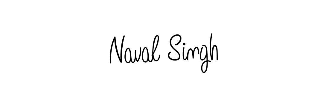 Make a beautiful signature design for name Naval Singh. With this signature (Angelique-Rose-font-FFP) style, you can create a handwritten signature for free. Naval Singh signature style 5 images and pictures png