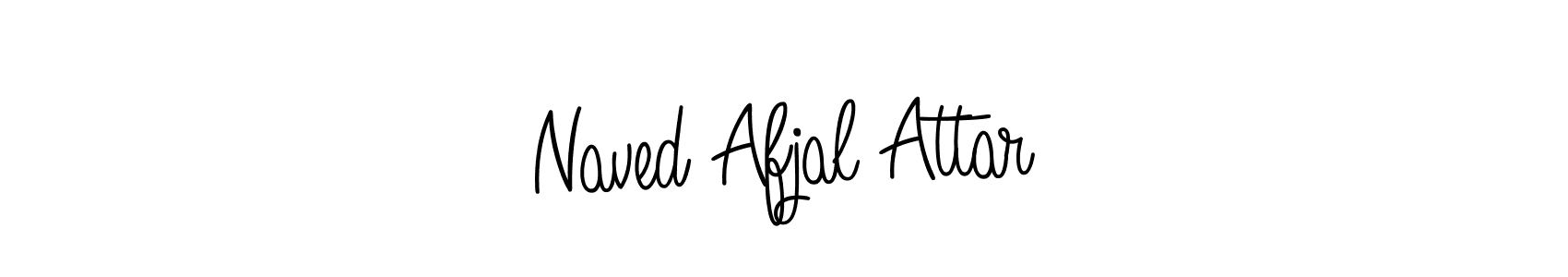Also You can easily find your signature by using the search form. We will create Naved Afjal Attar name handwritten signature images for you free of cost using Angelique-Rose-font-FFP sign style. Naved Afjal Attar signature style 5 images and pictures png