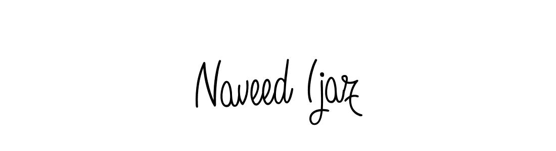 Naveed Ijaz stylish signature style. Best Handwritten Sign (Angelique-Rose-font-FFP) for my name. Handwritten Signature Collection Ideas for my name Naveed Ijaz. Naveed Ijaz signature style 5 images and pictures png