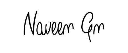 Master the art of signing with Naveen Gn written in fluent Angelique-Rose-font-FFP script. A great template to practice and refine your handwriting. Naveen Gn signature style 5 images and pictures png
