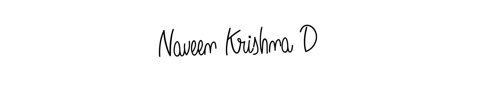 You should practise on your own different ways (Angelique-Rose-font-FFP) to write your name (Naveen Krishna D) in signature. don't let someone else do it for you. Naveen Krishna D signature style 5 images and pictures png