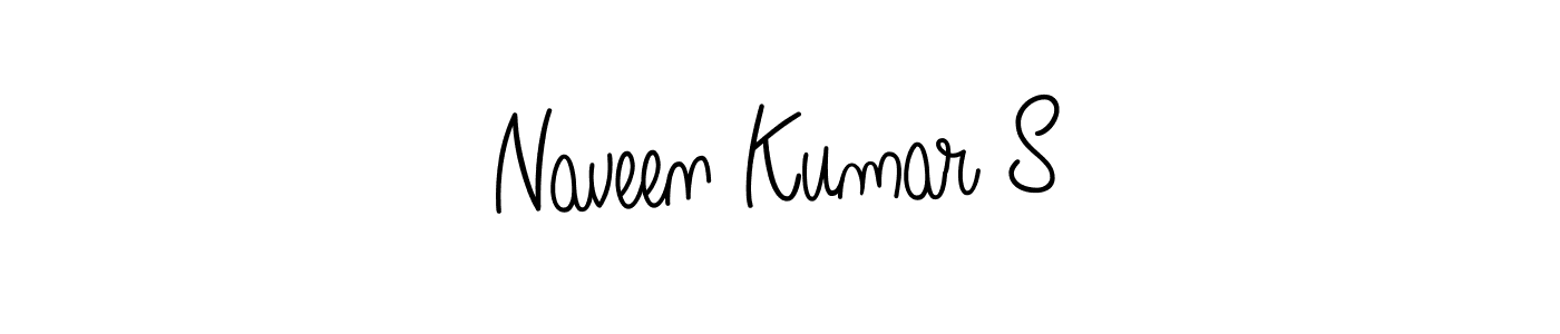 How to make Naveen Kumar S signature? Angelique-Rose-font-FFP is a professional autograph style. Create handwritten signature for Naveen Kumar S name. Naveen Kumar S signature style 5 images and pictures png