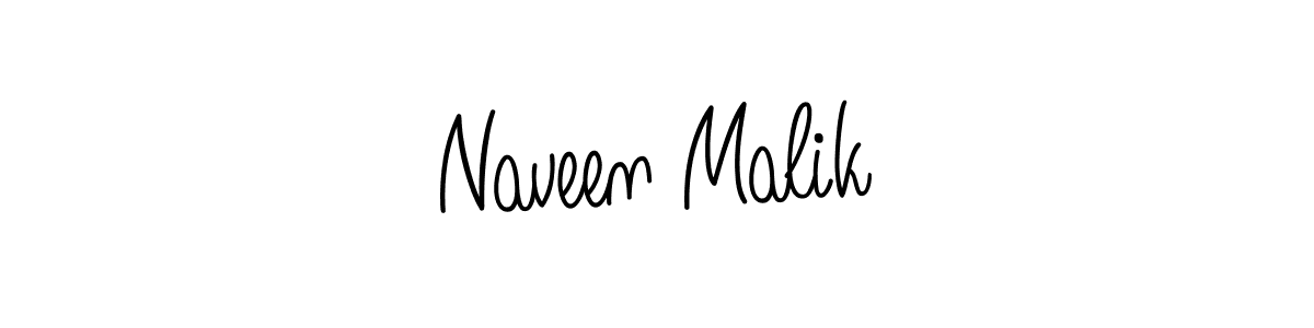Create a beautiful signature design for name Naveen Malik. With this signature (Angelique-Rose-font-FFP) fonts, you can make a handwritten signature for free. Naveen Malik signature style 5 images and pictures png