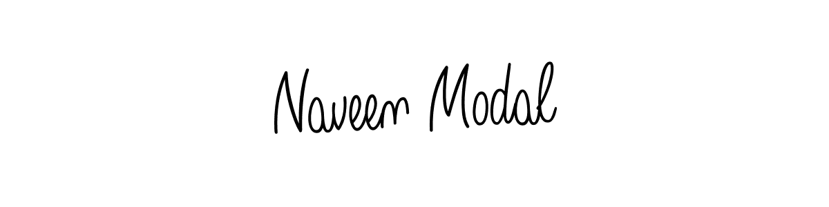 How to make Naveen Modal signature? Angelique-Rose-font-FFP is a professional autograph style. Create handwritten signature for Naveen Modal name. Naveen Modal signature style 5 images and pictures png
