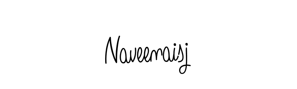 You should practise on your own different ways (Angelique-Rose-font-FFP) to write your name (Naveenaisj) in signature. don't let someone else do it for you. Naveenaisj signature style 5 images and pictures png