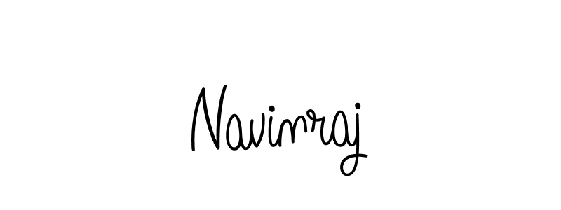 Use a signature maker to create a handwritten signature online. With this signature software, you can design (Angelique-Rose-font-FFP) your own signature for name Navinraj. Navinraj signature style 5 images and pictures png