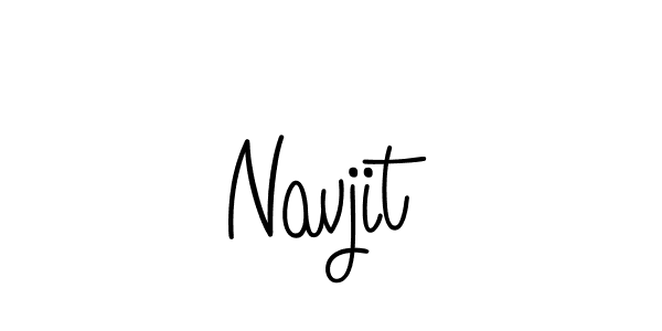 How to make Navjit name signature. Use Angelique-Rose-font-FFP style for creating short signs online. This is the latest handwritten sign. Navjit signature style 5 images and pictures png