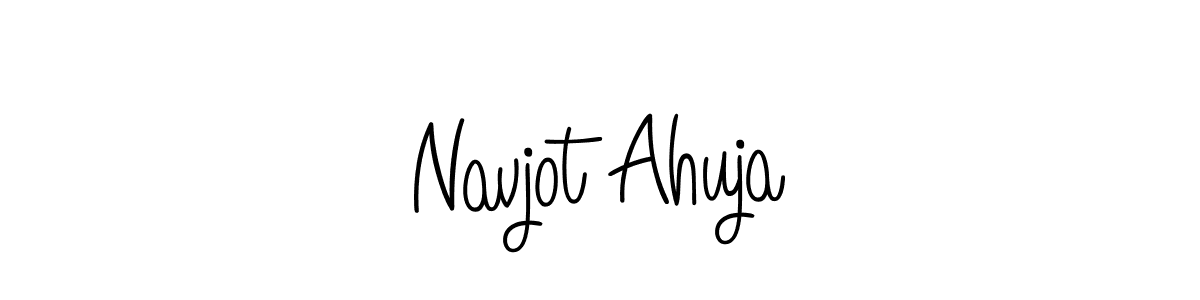 if you are searching for the best signature style for your name Navjot Ahuja. so please give up your signature search. here we have designed multiple signature styles  using Angelique-Rose-font-FFP. Navjot Ahuja signature style 5 images and pictures png