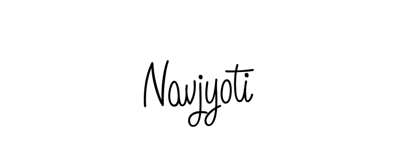 Make a beautiful signature design for name Navjyoti. Use this online signature maker to create a handwritten signature for free. Navjyoti signature style 5 images and pictures png