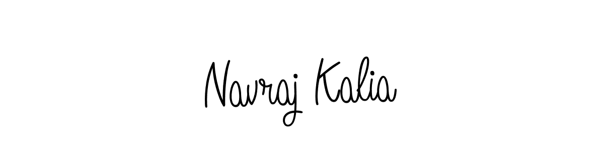 Create a beautiful signature design for name Navraj Kalia. With this signature (Angelique-Rose-font-FFP) fonts, you can make a handwritten signature for free. Navraj Kalia signature style 5 images and pictures png