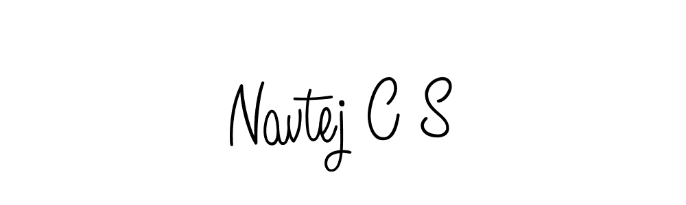 Create a beautiful signature design for name Navtej C S. With this signature (Angelique-Rose-font-FFP) fonts, you can make a handwritten signature for free. Navtej C S signature style 5 images and pictures png