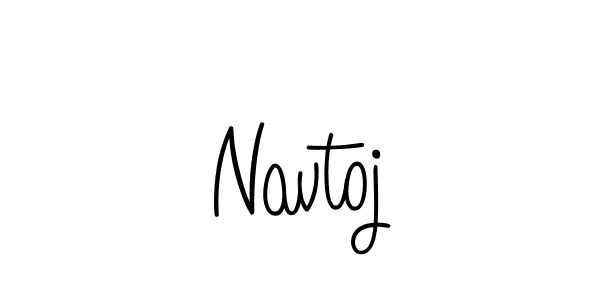 Design your own signature with our free online signature maker. With this signature software, you can create a handwritten (Angelique-Rose-font-FFP) signature for name Navtoj. Navtoj signature style 5 images and pictures png