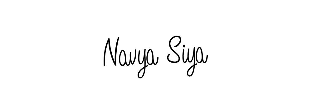 This is the best signature style for the Navya Siya name. Also you like these signature font (Angelique-Rose-font-FFP). Mix name signature. Navya Siya signature style 5 images and pictures png