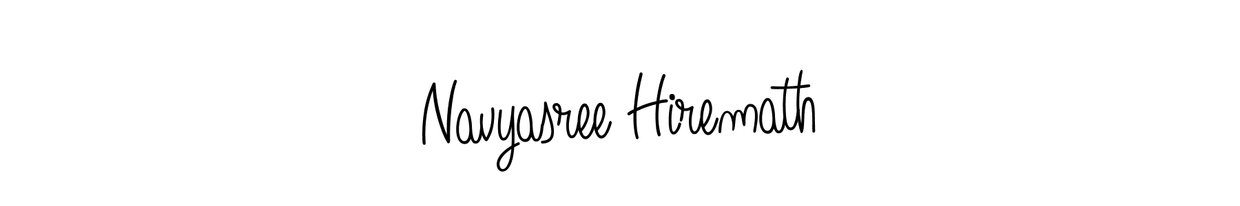 Here are the top 10 professional signature styles for the name Navyasree Hiremath. These are the best autograph styles you can use for your name. Navyasree Hiremath signature style 5 images and pictures png