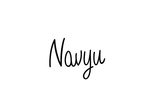 Once you've used our free online signature maker to create your best signature Angelique-Rose-font-FFP style, it's time to enjoy all of the benefits that Navyu name signing documents. Navyu signature style 5 images and pictures png