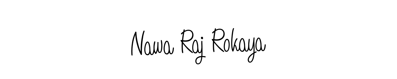 Check out images of Autograph of Nawa Raj Rokaya name. Actor Nawa Raj Rokaya Signature Style. Angelique-Rose-font-FFP is a professional sign style online. Nawa Raj Rokaya signature style 5 images and pictures png
