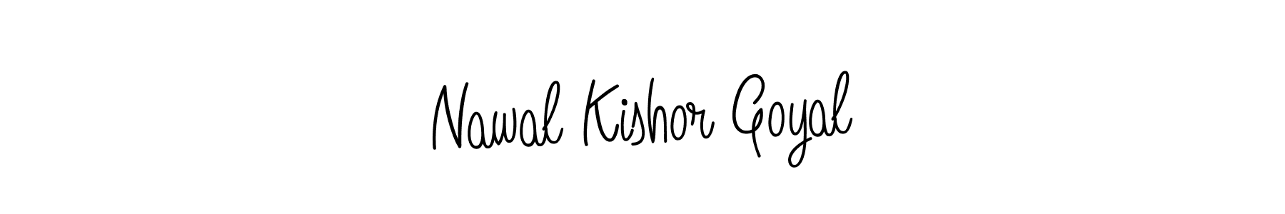 Angelique-Rose-font-FFP is a professional signature style that is perfect for those who want to add a touch of class to their signature. It is also a great choice for those who want to make their signature more unique. Get Nawal Kishor Goyal name to fancy signature for free. Nawal Kishor Goyal signature style 5 images and pictures png