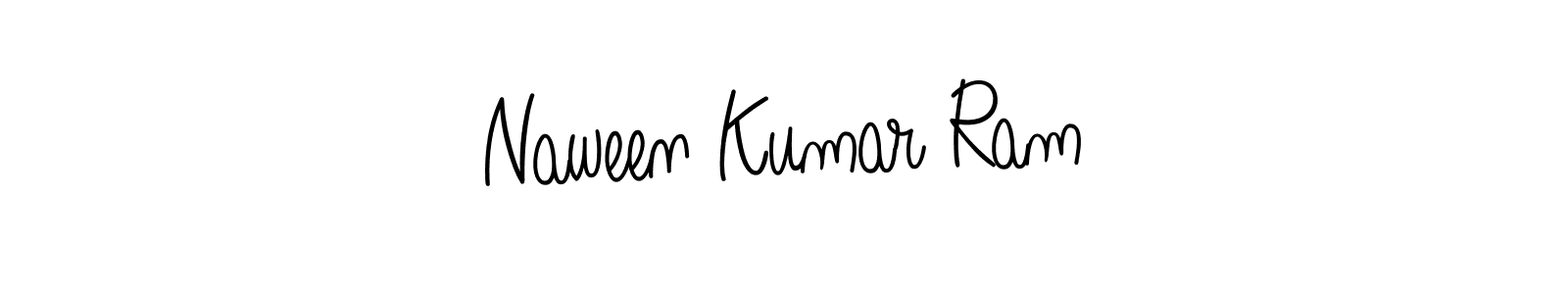 It looks lik you need a new signature style for name Naween Kumar Ram. Design unique handwritten (Angelique-Rose-font-FFP) signature with our free signature maker in just a few clicks. Naween Kumar Ram signature style 5 images and pictures png