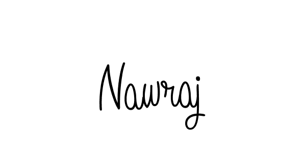 Make a beautiful signature design for name Nawraj. With this signature (Angelique-Rose-font-FFP) style, you can create a handwritten signature for free. Nawraj signature style 5 images and pictures png