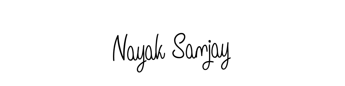 How to make Nayak Sanjay signature? Angelique-Rose-font-FFP is a professional autograph style. Create handwritten signature for Nayak Sanjay name. Nayak Sanjay signature style 5 images and pictures png