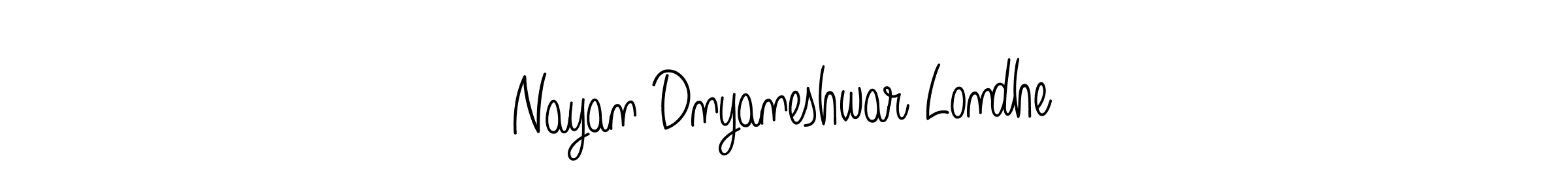 Make a beautiful signature design for name Nayan Dnyaneshwar Londhe. Use this online signature maker to create a handwritten signature for free. Nayan Dnyaneshwar Londhe signature style 5 images and pictures png