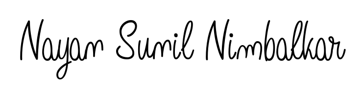 A stylish, flowing autograph style designed for name Nayan Sunil Nimbalkar using Angelique-Rose-font-FFP typography. Perfect for digital creative projects. Nayan Sunil Nimbalkar signature style 5 images and pictures png