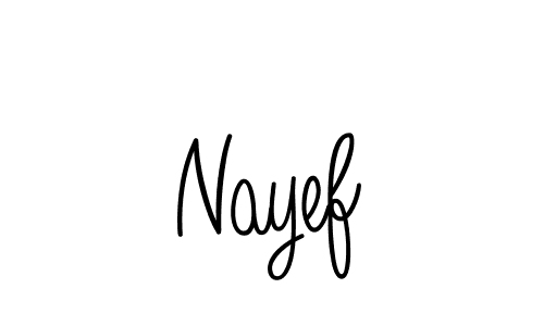 Make a short Nayef signature style. Manage your documents anywhere anytime using Angelique-Rose-font-FFP. Create and add eSignatures, submit forms, share and send files easily. Nayef signature style 5 images and pictures png