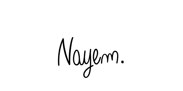 This is the best signature style for the Nayem. name. Also you like these signature font (Angelique-Rose-font-FFP). Mix name signature. Nayem. signature style 5 images and pictures png