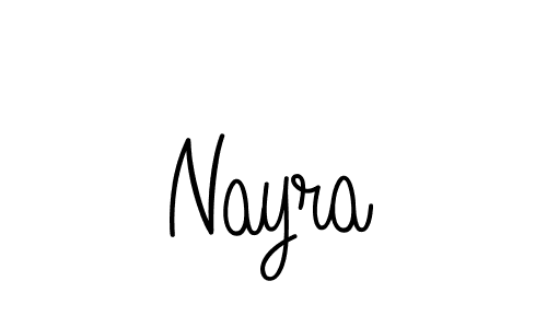 Create a beautiful signature design for name Nayra. With this signature (Angelique-Rose-font-FFP) fonts, you can make a handwritten signature for free. Nayra signature style 5 images and pictures png