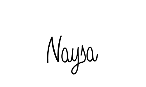 Also You can easily find your signature by using the search form. We will create Naysa name handwritten signature images for you free of cost using Angelique-Rose-font-FFP sign style. Naysa signature style 5 images and pictures png