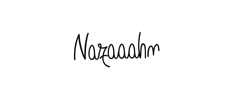 Here are the top 10 professional signature styles for the name Nazaaahn. These are the best autograph styles you can use for your name. Nazaaahn signature style 5 images and pictures png