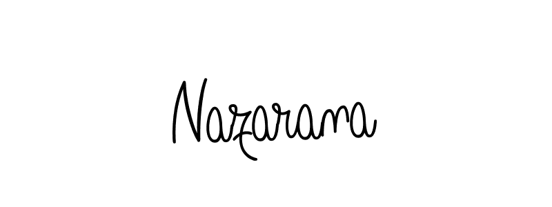 Here are the top 10 professional signature styles for the name Nazarana. These are the best autograph styles you can use for your name. Nazarana signature style 5 images and pictures png