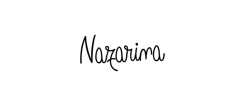 It looks lik you need a new signature style for name Nazarina. Design unique handwritten (Angelique-Rose-font-FFP) signature with our free signature maker in just a few clicks. Nazarina signature style 5 images and pictures png