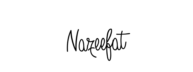 It looks lik you need a new signature style for name Nazeefat. Design unique handwritten (Angelique-Rose-font-FFP) signature with our free signature maker in just a few clicks. Nazeefat signature style 5 images and pictures png
