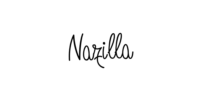 See photos of Nazilla official signature by Spectra . Check more albums & portfolios. Read reviews & check more about Angelique-Rose-font-FFP font. Nazilla signature style 5 images and pictures png