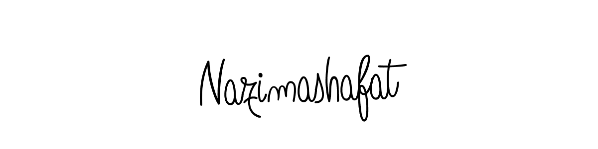 Also we have Nazimashafat name is the best signature style. Create professional handwritten signature collection using Angelique-Rose-font-FFP autograph style. Nazimashafat signature style 5 images and pictures png