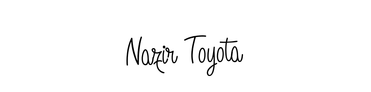 Here are the top 10 professional signature styles for the name Nazir Toyota. These are the best autograph styles you can use for your name. Nazir Toyota signature style 5 images and pictures png