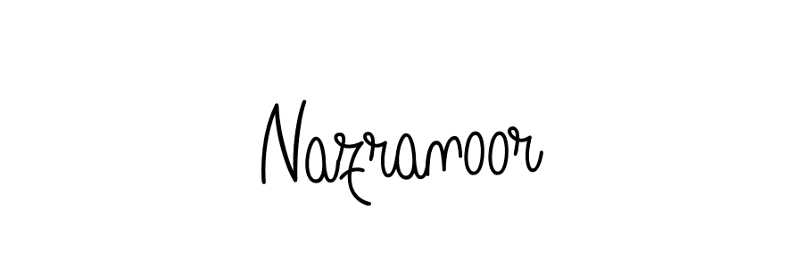 You can use this online signature creator to create a handwritten signature for the name Nazranoor. This is the best online autograph maker. Nazranoor signature style 5 images and pictures png
