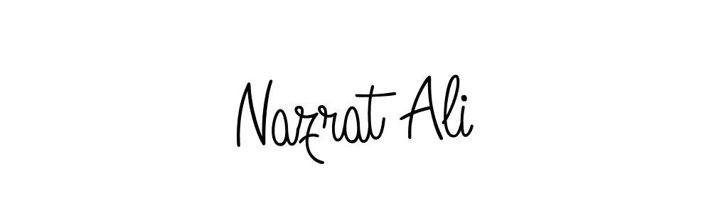 if you are searching for the best signature style for your name Nazrat Ali. so please give up your signature search. here we have designed multiple signature styles  using Angelique-Rose-font-FFP. Nazrat Ali signature style 5 images and pictures png