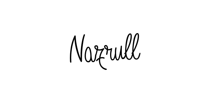Make a short Nazrull signature style. Manage your documents anywhere anytime using Angelique-Rose-font-FFP. Create and add eSignatures, submit forms, share and send files easily. Nazrull signature style 5 images and pictures png