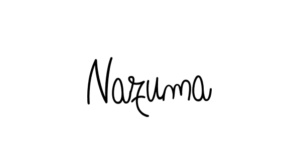 How to Draw Nazuma signature style? Angelique-Rose-font-FFP is a latest design signature styles for name Nazuma. Nazuma signature style 5 images and pictures png