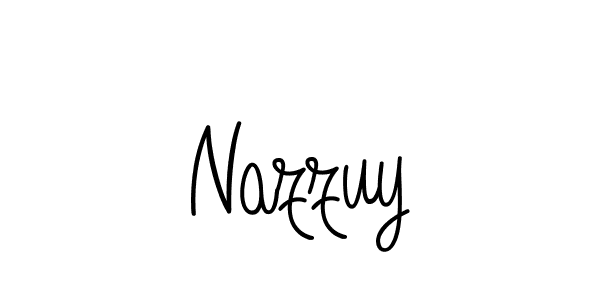 Best and Professional Signature Style for Nazzuy. Angelique-Rose-font-FFP Best Signature Style Collection. Nazzuy signature style 5 images and pictures png